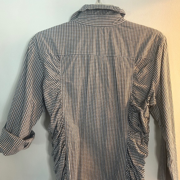 Donna Degnan Check Blouse - Picture 3 of 4